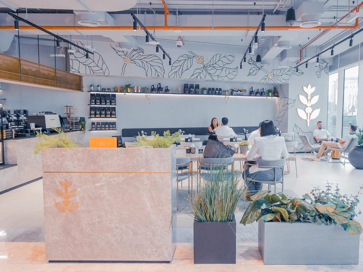 The Boon café at Falak, Al Sufouh